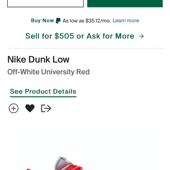 Nike off white dunks size 10.5 - Picture 9 of 10